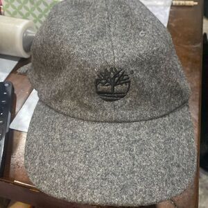 Timberland Weatergear Hat Cap Gray Melton Wool Mens OS